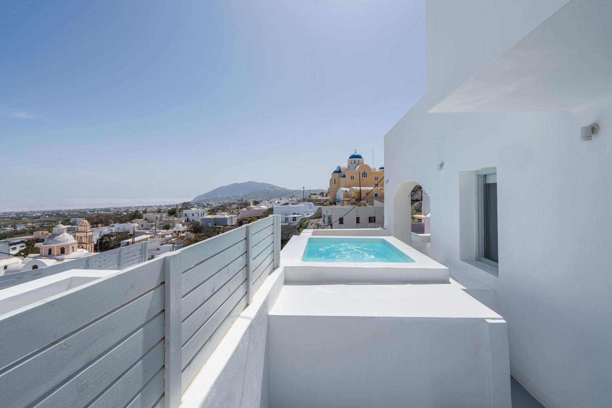 Cycladic Suites & Spa 费拉 外观 照片