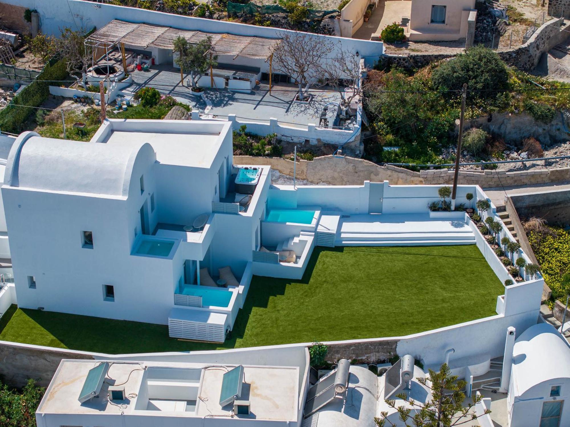 Cycladic Suites & Spa 费拉 外观 照片